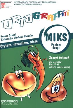 Ortograffiti Zeszyt ćwiczeń Miks Klasa 5–6 Poziom 2