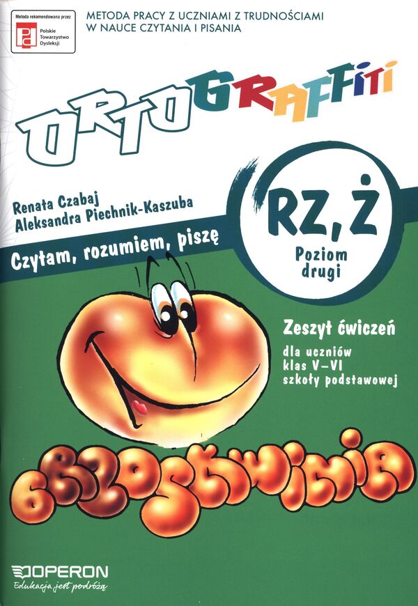 Ortograffiti Zeszyt ćwiczeń Rz ż Klasa 5 6 Poziom 2