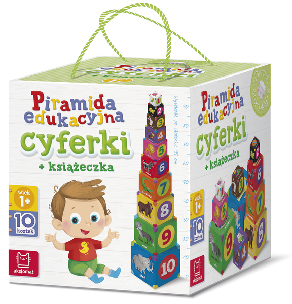 Piramida Edukacyjna Cyferki + Książeczka