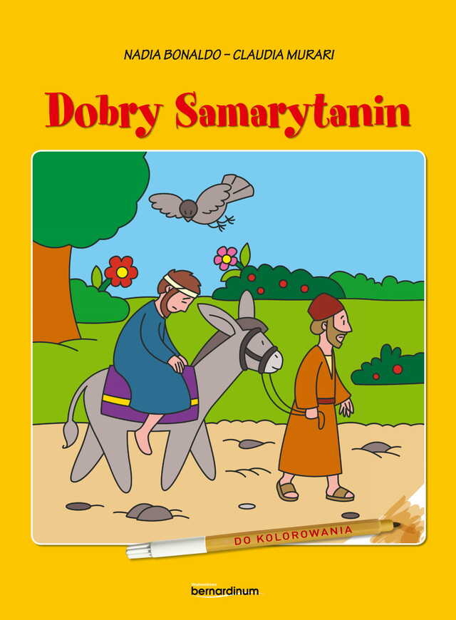Dobry Samarytanin. Kolorowanka