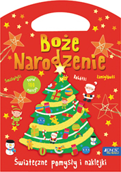 Boże Narodzenie świąteczne Pomysły I Naklejki Książeczka Torebeczka