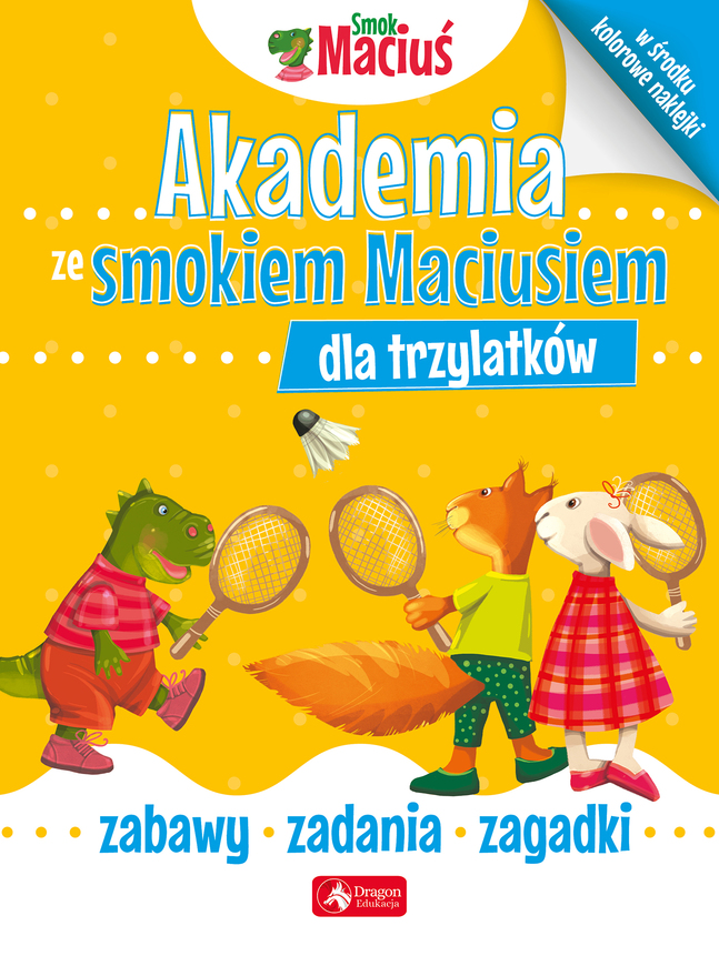 Akademia Ze Smokiem Maciusiem Dla Trzylatków