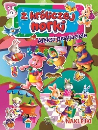 Z Króliczej Norki Aleks I Przyjaciele Naklejki Z Brokatem