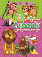 Zabawne Zwierzaki 250 Naklejek