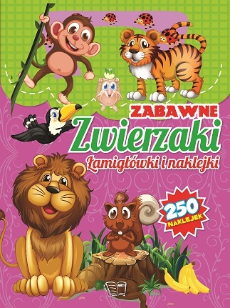 Zabawne Zwierzaki 250 Naklejek