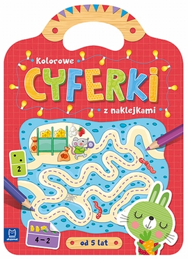 Kolorowe Cyferki Z Naklejkami
