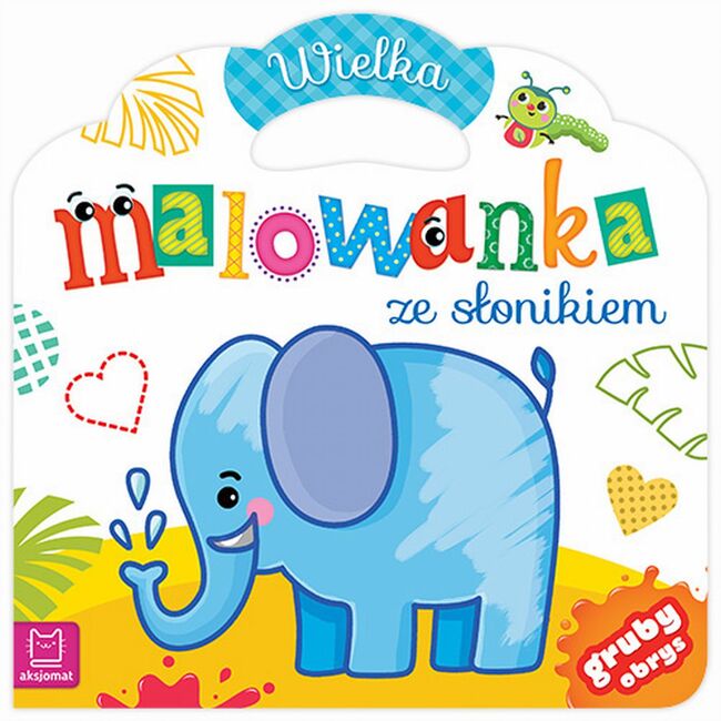 Wielka Malowanka Ze Słonikiem