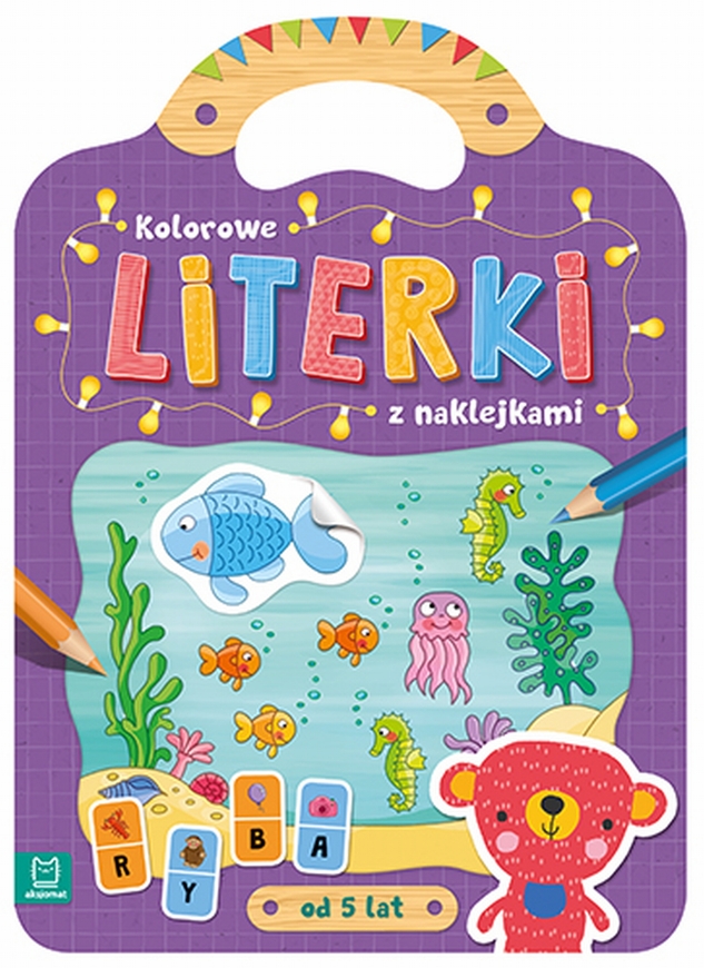 Kolorowe Literki Z Naklejkami