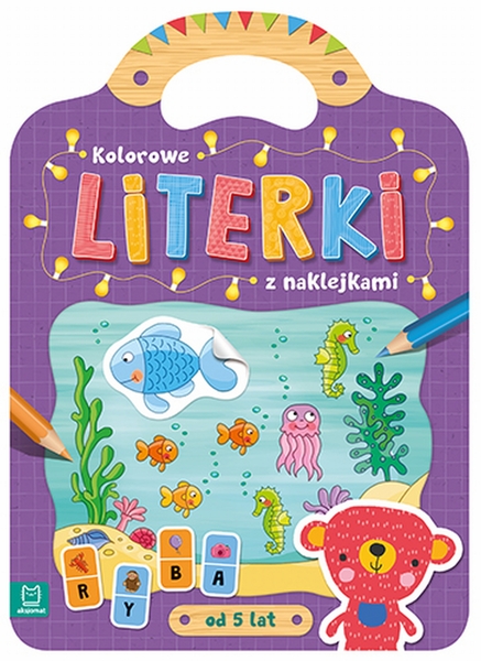Kolorowe Literki Z Naklejkami