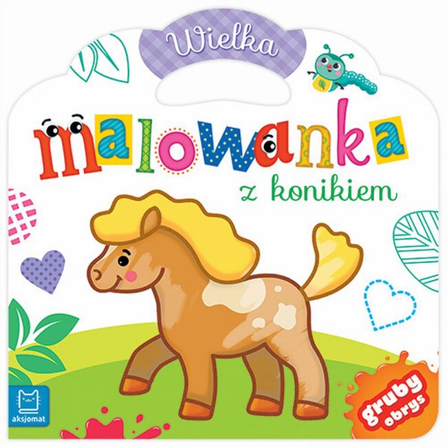 Wielka Malowanka Z Konikiem