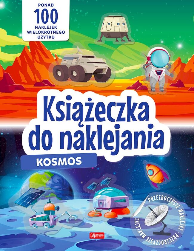 Kosmos. Książeczka Do Naklejania