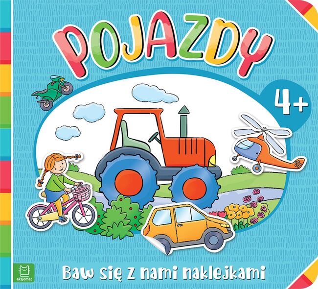 Pojazdy. Baw Się Z Nami Naklejkami