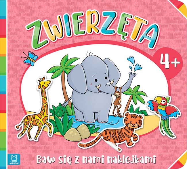 Zwierzęta. Baw Się Z Nami Naklejkami