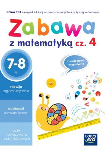 Szkoła Na Miarę Zeszyt ćwiczeń Zabawa Z Matematyką Część 4 (7 8 Lat)