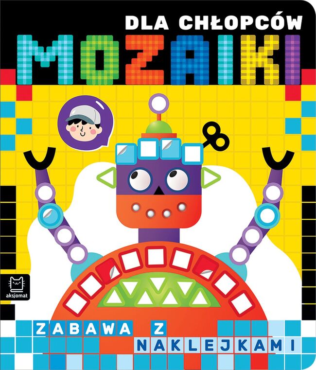 Mozaiki Dla Chłopców. Zabawa Z Naklejkami
