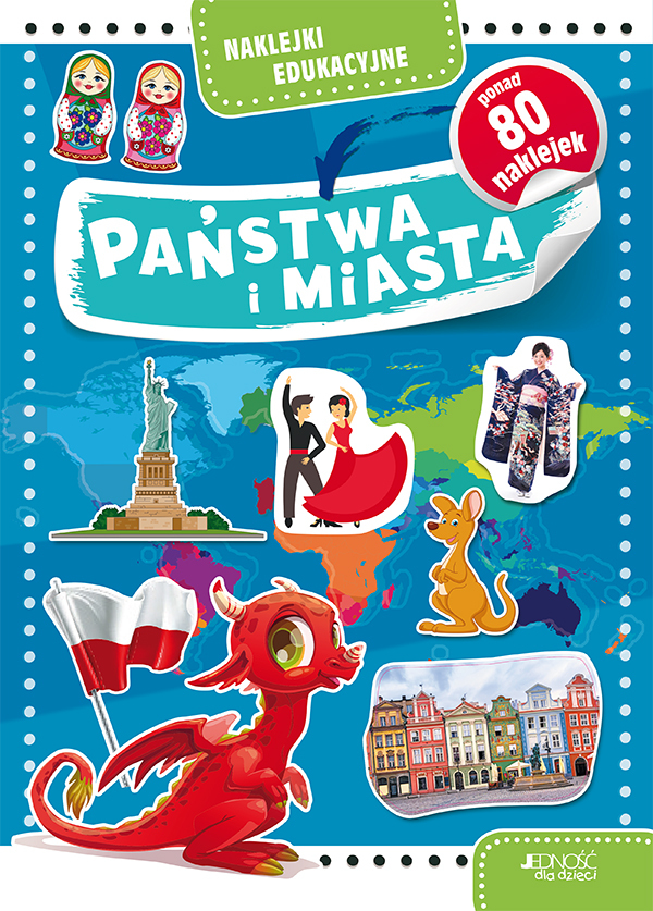Państwa I Miasta Naklejki Edukacyjne