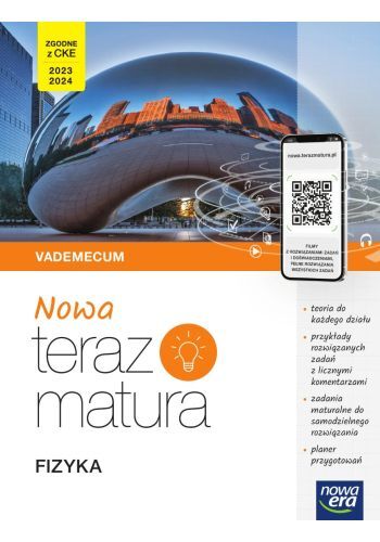 Nowa Teraz Matura 2023 Fizyka Vademecum Z Cyfrowym Wspomaganiem Nauki Poziom Rozszerzony