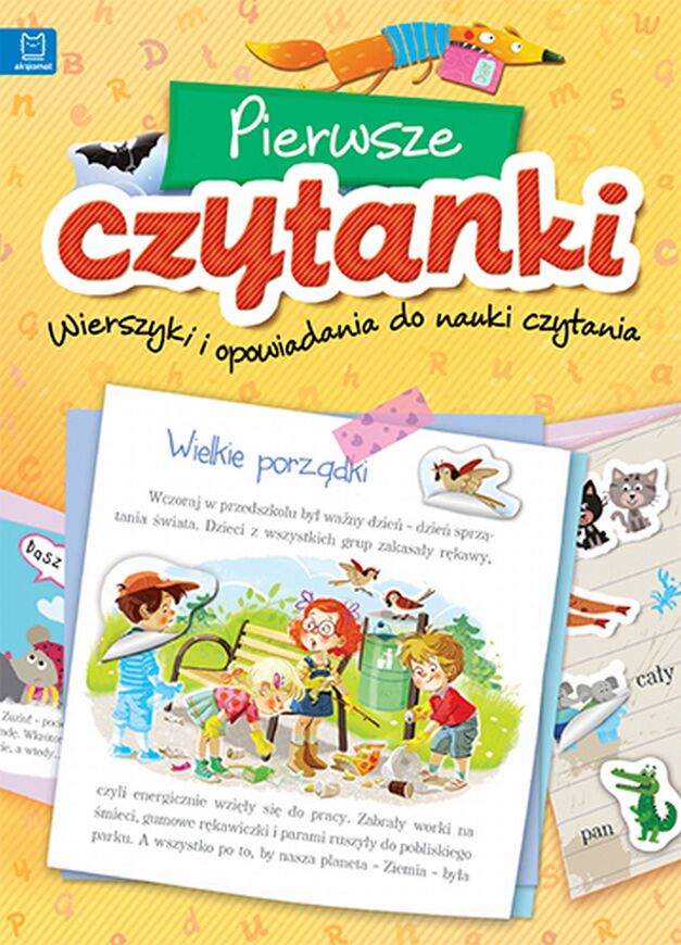 Pierwsze Czytanki Wierszyki I Opowiadania Do Nauki Czytania