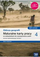 Nowe Geografia Oblicza Geografii Karty Pracy Maturalne 4 Liceum I Technikum Zakres Rozszerzony