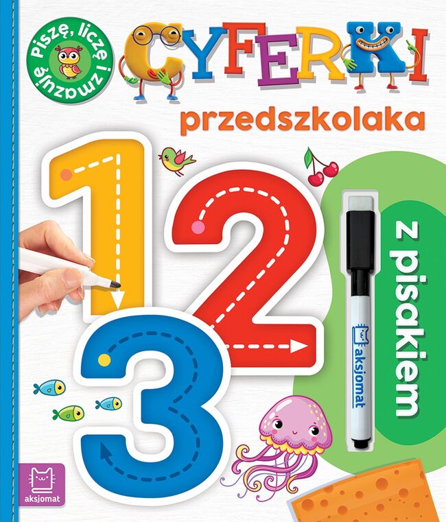 Cyferki Przedszkolaka Z Pisakiem. Piszę, Liczę I Zmazuję. Wydanie Specjalne