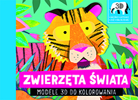Zwierzęta świata Modele 3d Do Kolorowania