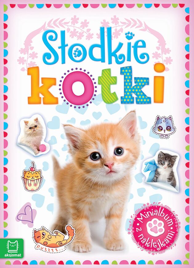 Słodkie Kotki Minialbum Z Naklejkami