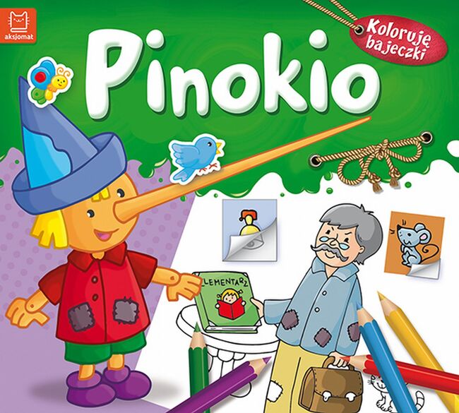 Pinokio Koloruję Bajeczki