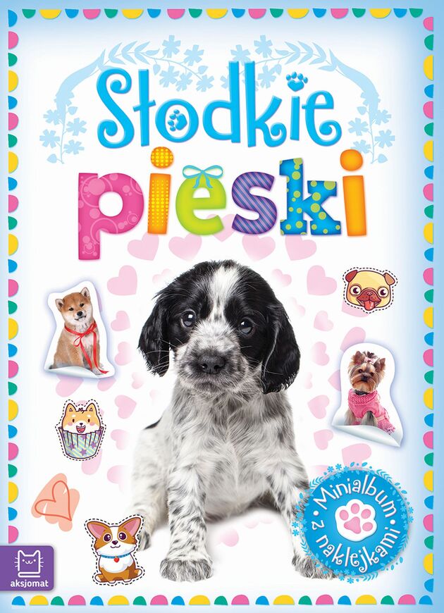Słodkie Pieski Minialbum Z Naklejkami