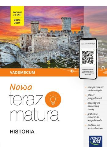 Nowa Teraz Matura 2023 Historia Vademecum Z Cyfrowym Wspomaganiem Nauki Poziom Rozszerzony