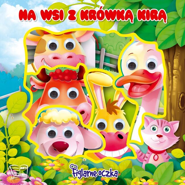 Na Wsi Z Krówką Kirą Figlarne Oczka