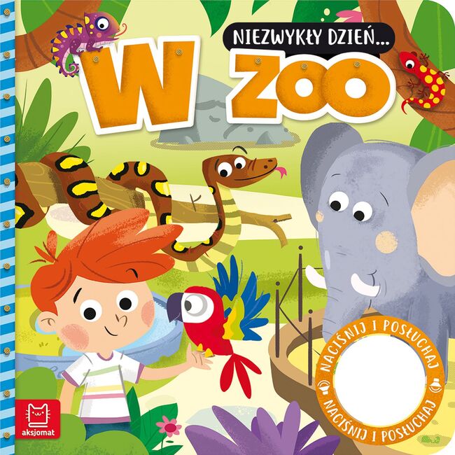W Zoo. Niezwykły Dzień… Książeczka Z Dźwiękiem