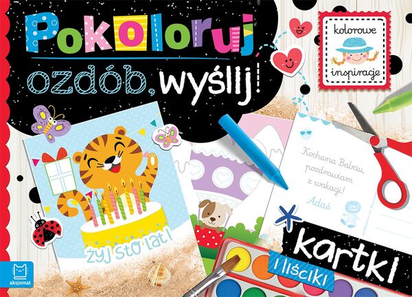Kartki I Liściki. Pokoloruj, Ozdób, Wyślij