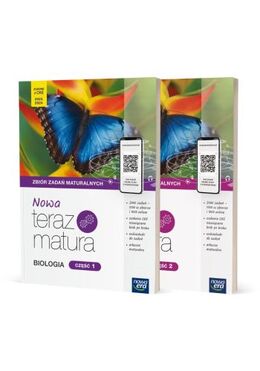 Nowa Teraz Matura 2023 Biologia Zbiór Zadań Maturalnych Część 1 I 2 Zestaw Z Cyfrowym Wspomaganiem Nauki Poziom Rozszerzony