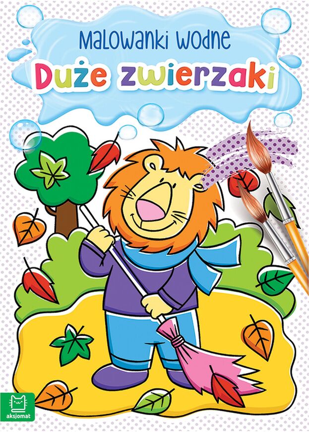 Malowanki Wodne Duże Zwierzaki
