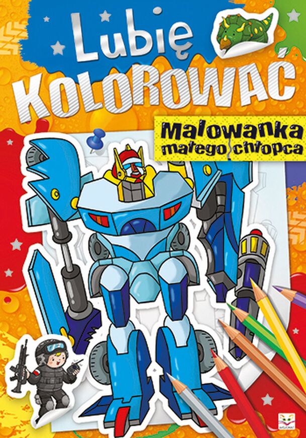 Lubię Kolorować Malowanka Małego Chłopca