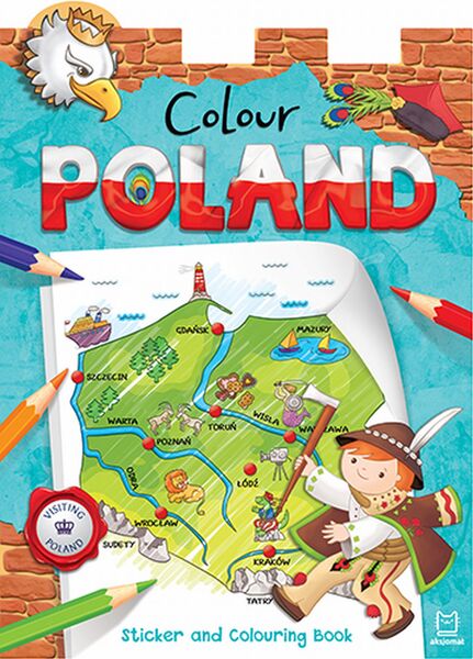 Colour Poland Sticker And Colouring Book For Children