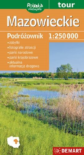 Mazowieckie Podróżownik 1:125 000