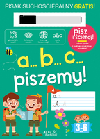 A...B...C... Piszemy!. Książka Z Pisakiem Suchościeralnym