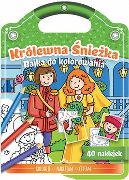 Królewna śnieżka Bajka Do Kolorowania