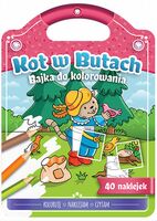 Kot W Butach Bajka Do Kolorowania