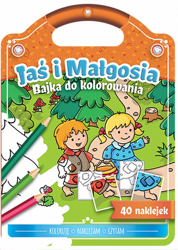 Jaś I Małgosia Bajka Do Kolorowania