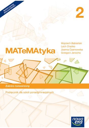 Matematyka Podręcznik 2 Klasa Szkoła Ponadgimnazjalna Zakres Rozszerzony 37962