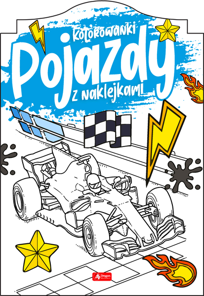 Pojazdy. Kolorowanka Z Naklejkami