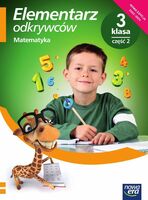 Elementarz Odkrywców Klasa 3 Część 2 Podręcznik Matematyka Edycja 2022 2024 61350