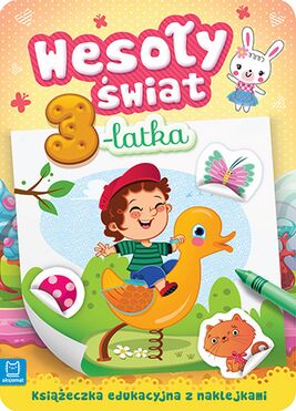 Wesoły świat 3 Latka Zabawa Z Naklejkami