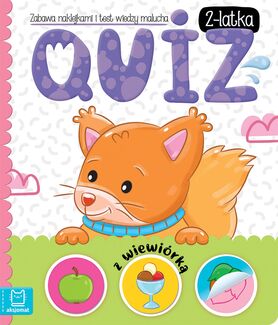 Quiz 2 Latka Z Wiewiórką. Zabawa Naklejkami I Test Wiedzy Malucha