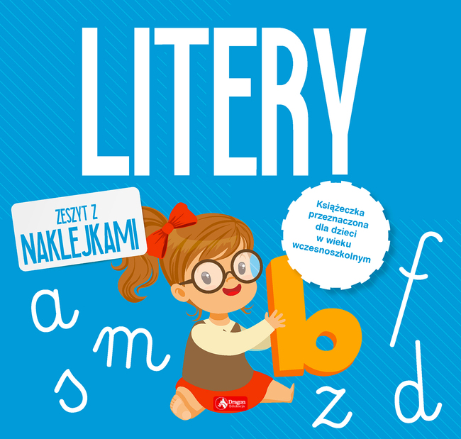Litery. Zeszyt Z Naklejkami