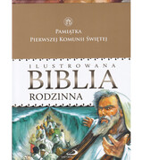 Ilustrowana Biblia Rodzinna (opaska I Komunia św.)
