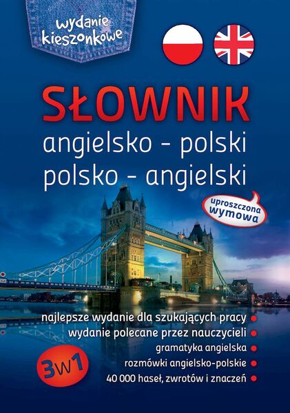 Słownik Kieszonkowy Angielsko Polski, Polsko Angielski Wyd. Kieszonkowe