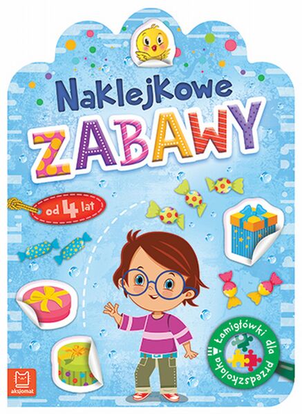 Naklejkowe Zabawy Od 4 Lat łamigłówki Dla Przedszkolaka